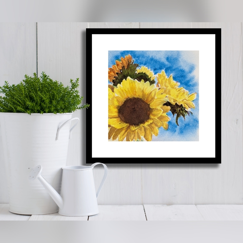 Art Print of Watercolour Painting